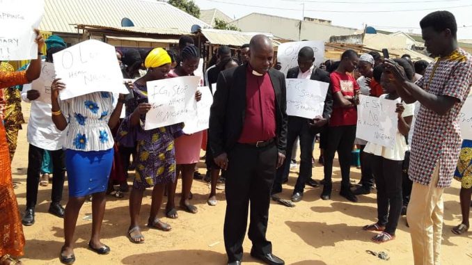 CHRISTIAN PROTEST
