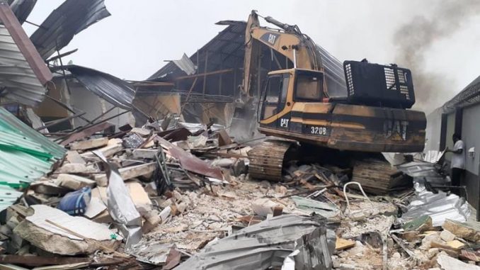 DEMOLISHED HOTEL