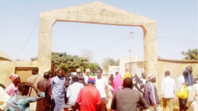 Parents-in-front-of-GSSS-Kankara-Katsina-State-yesterday