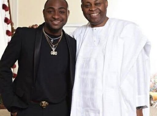 Davido and father